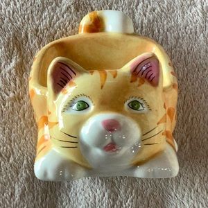 CAT CERAMIC CELLPHONE HOLDER